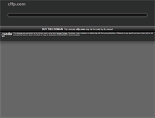 Tablet Screenshot of cffp.com